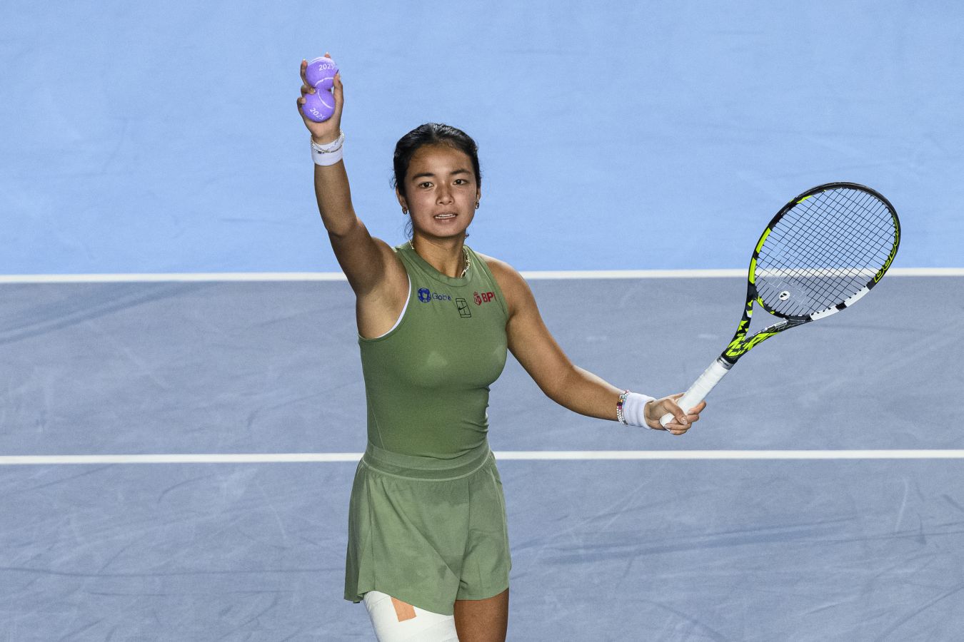 Александра Эала готовится к US Open после успеха на Уимблдоне