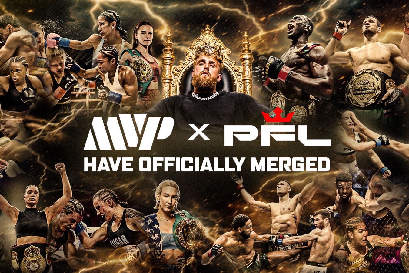 Джейк Пол и PFL объявили о слиянии промоушенов под брендом MVP
