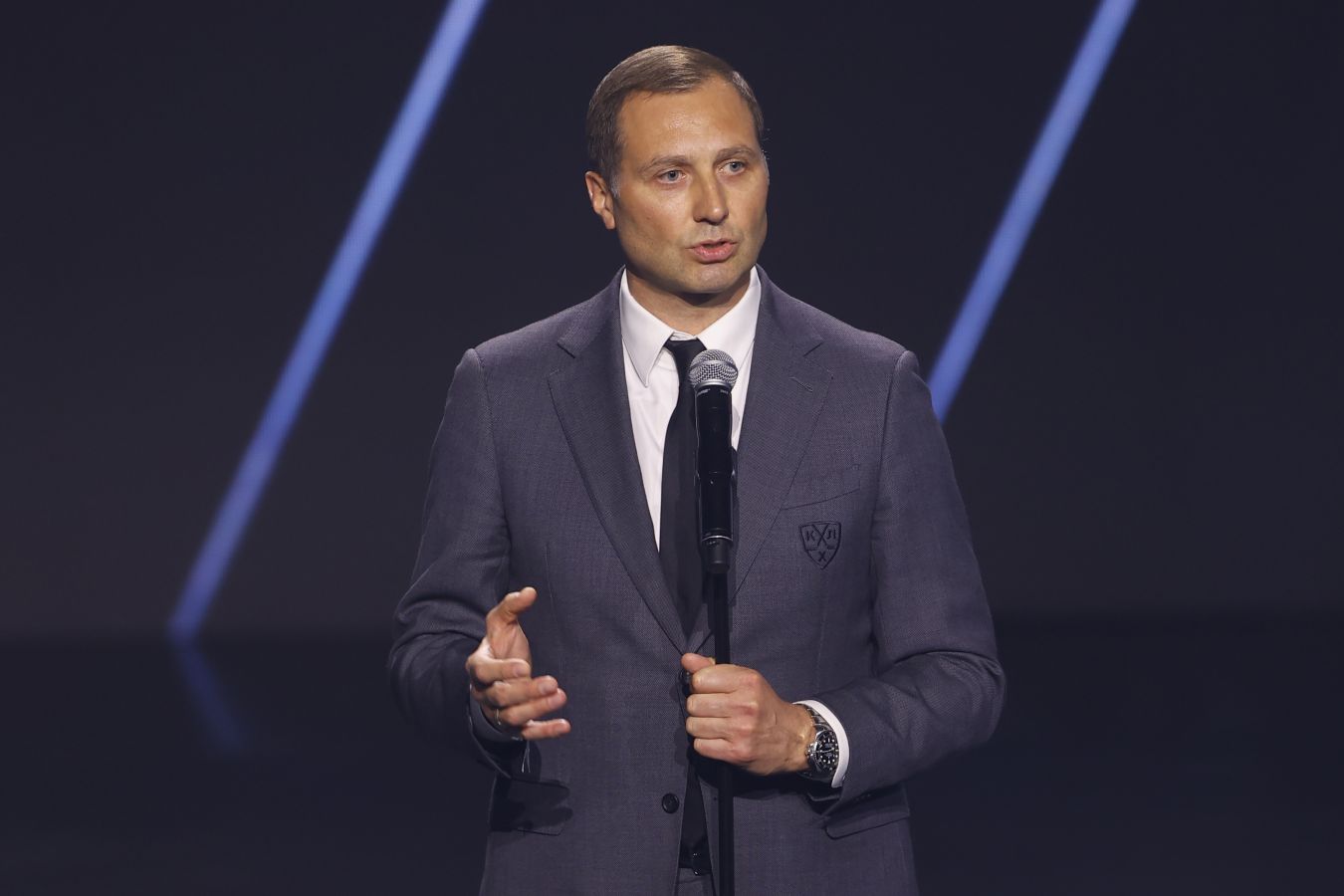 Алексей Морозов рассказал о создании Центра подготовки арбитров КХЛ