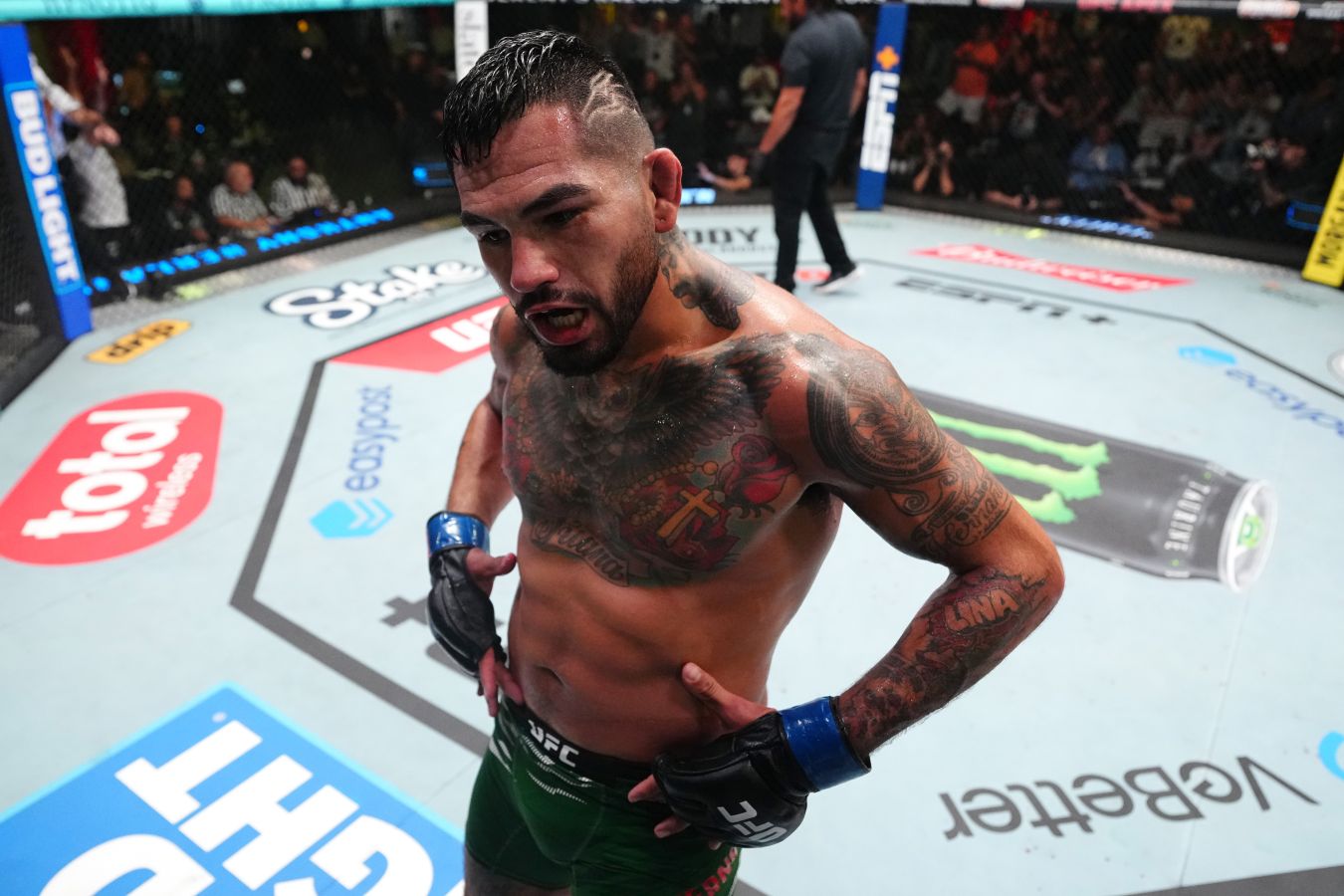 Эрнандес обвинил Родригеса в хватании за перчатки после боя в UFC