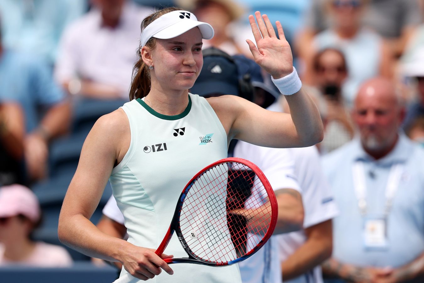 Капитан сборной Казахстана прокомментировал травму Рыбакиной перед US Open