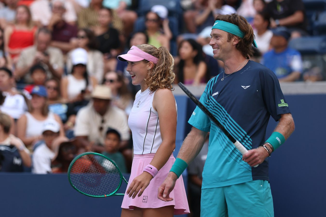 Андреева и Рублёв обыграли действующих чемпионов US Open в миксте