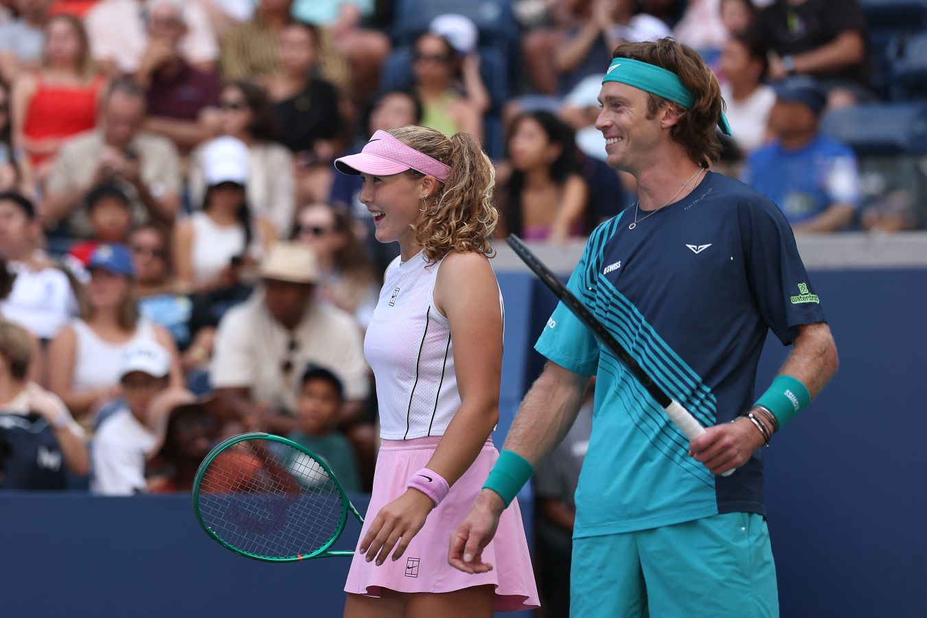 Андреева и Рублёв вышли в полуфинал микста US Open — 2026
