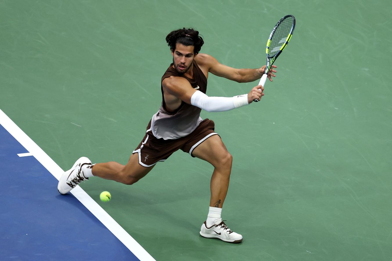 Карлос Алькарас пробился в четвертьфинал US Open 2026