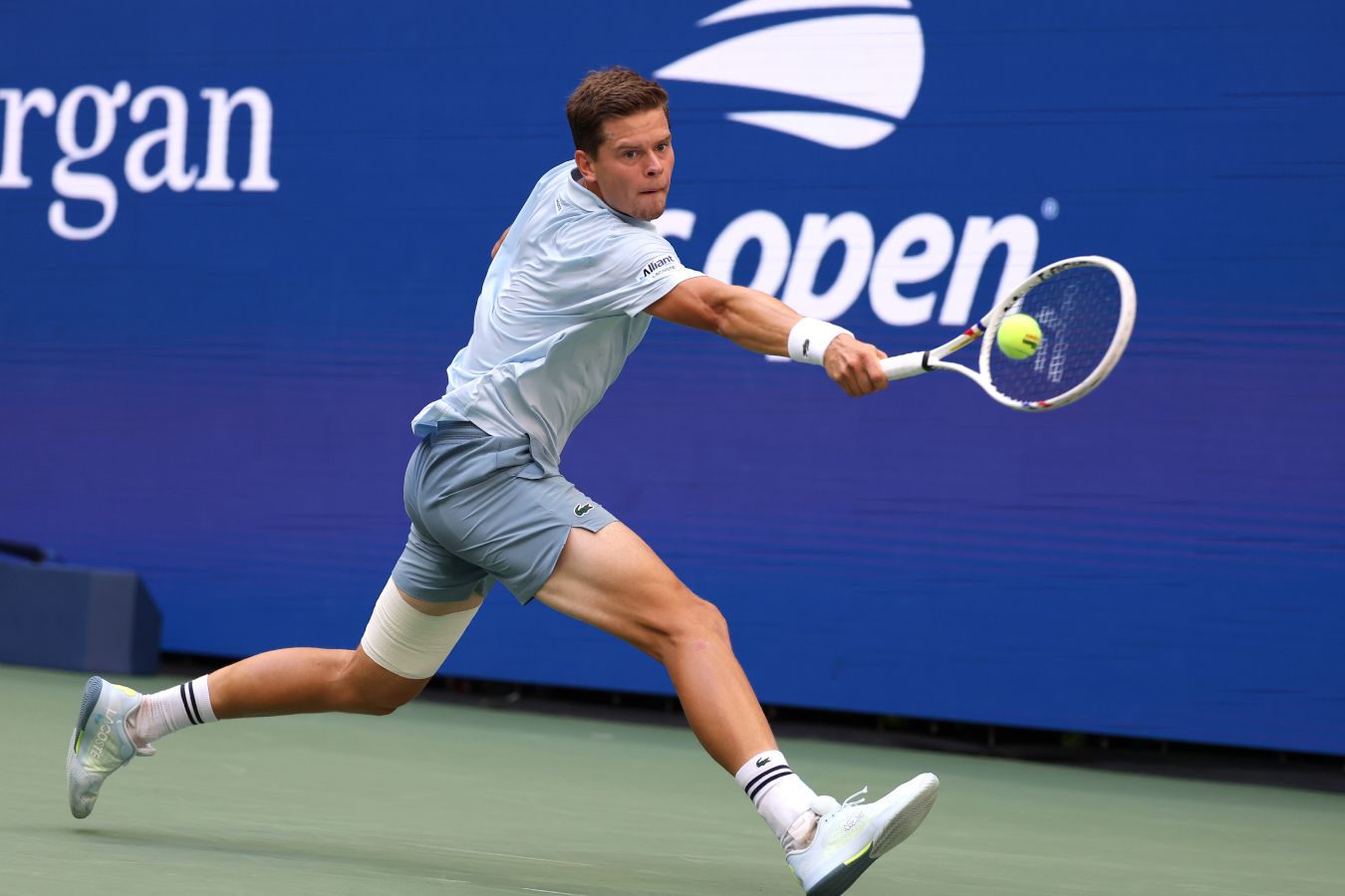 Блокс испытывает боли после матча с Серундоло на US Open