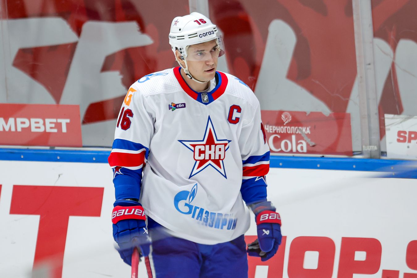 Сергей Плотников из СКА достиг отметки в 600 очков в КХЛ