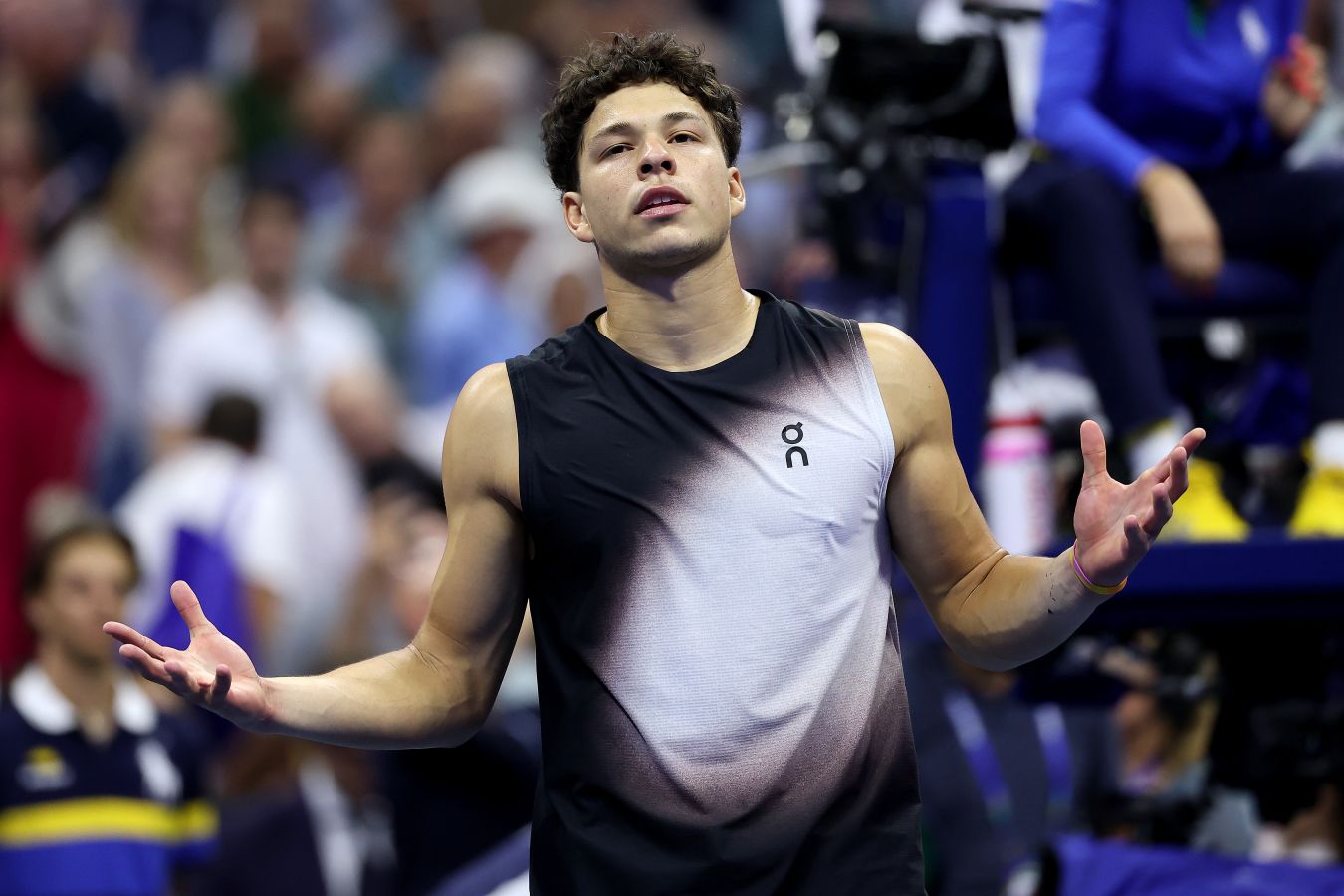 Бен Шелтон о присутствии Тринити Родман на финале US Open