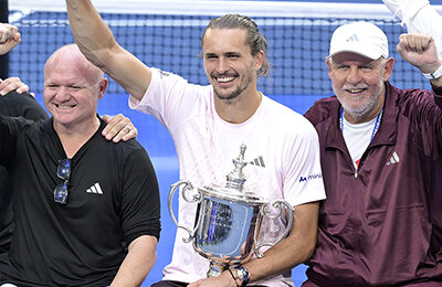 Александр Зверев посвятил победу на US Open своей семье и команде