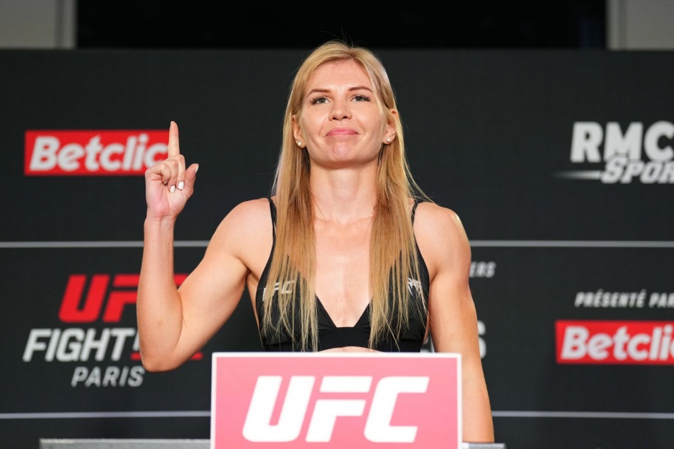 Дарья Железнякова встретится с Элис Перейрой на UFC Vegas 122 10 октября